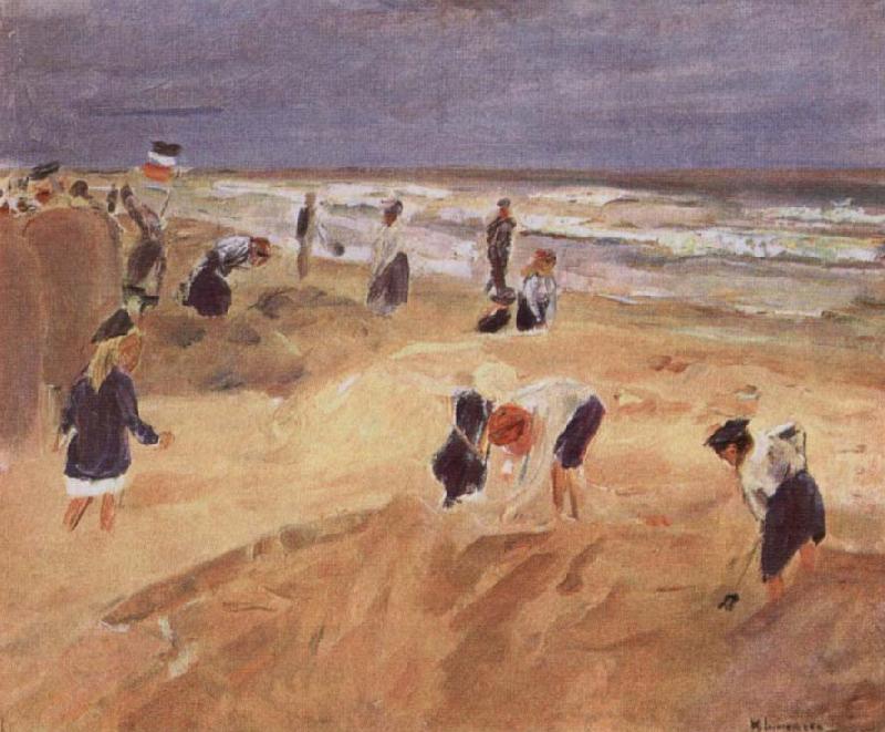 Max Liebermann THe Beach at Nordwijk China oil painting art